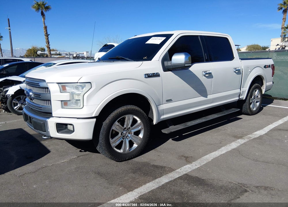 2015 FORD F-150 PLATINUM VIN: 1FTEW1EG2FFA34463