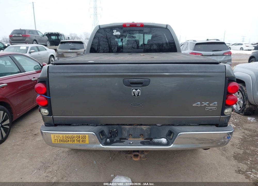 2006 DODGE RAM 1500 LARAMIE VIN: 3D7KS19D96G174674