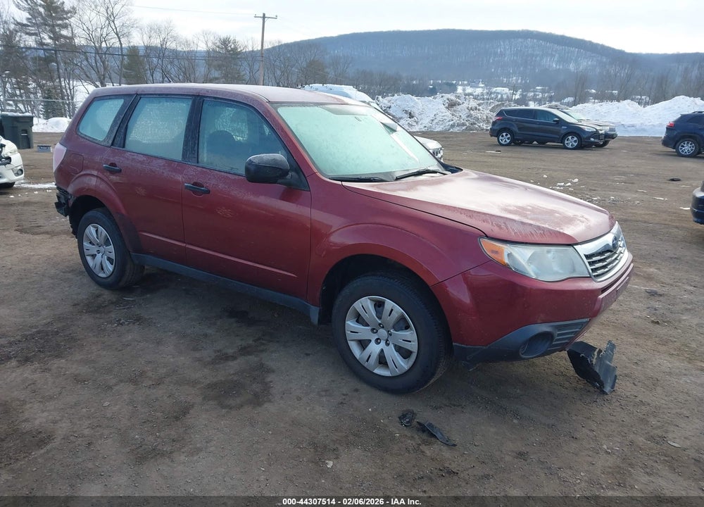 2009 SUBARU FORESTER 2.5X VIN: JF2SH61689H795421