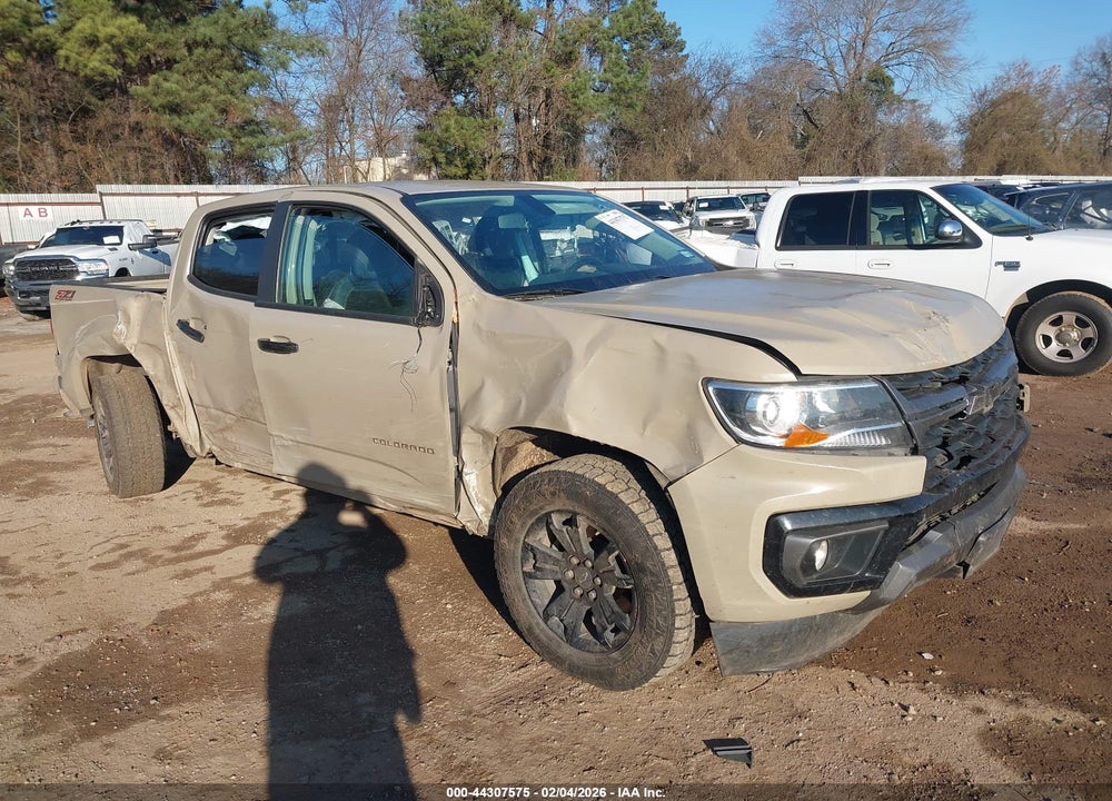 2022 CHEVROLET COLORADO 4WD  SHORT BOX Z71 VIN: 1GCGTDEN1N1332273