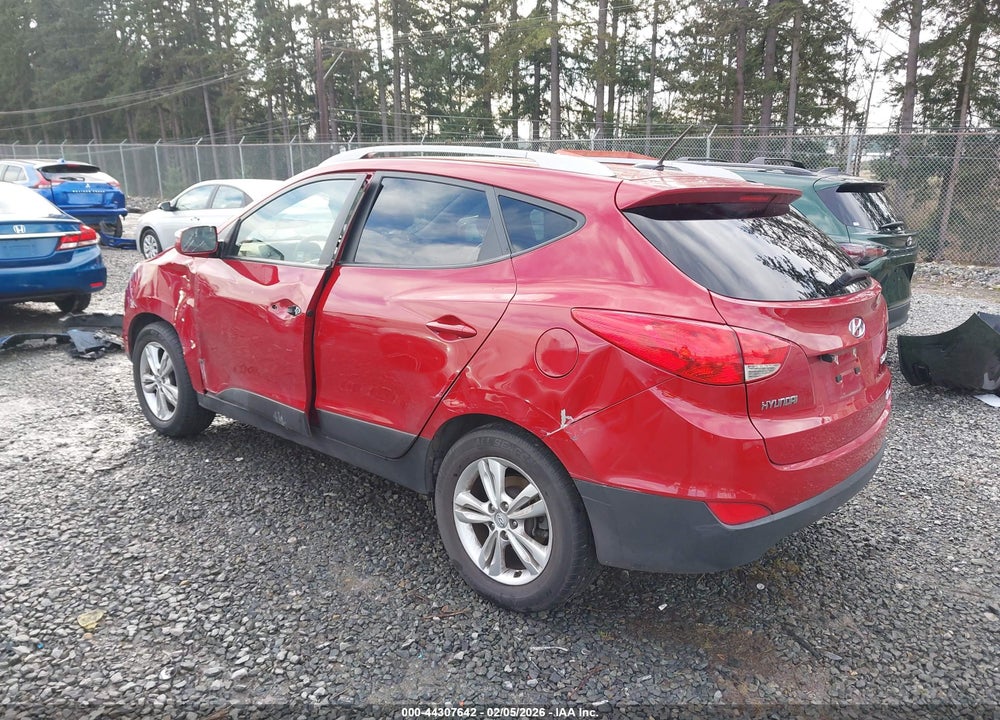 2013 HYUNDAI TUCSON GLS VIN: KM8JUCAC4DU575974