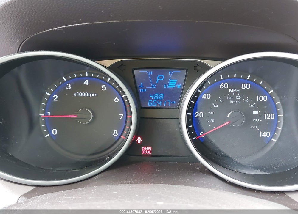 2013 HYUNDAI TUCSON GLS VIN: KM8JUCAC4DU575974
