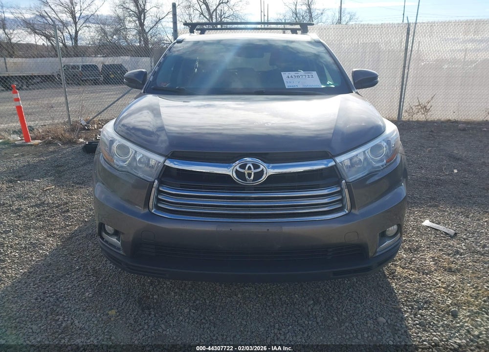 2014 TOYOTA HIGHLANDER LIMITED V6 VIN: 5TDDKRFH9ES030177