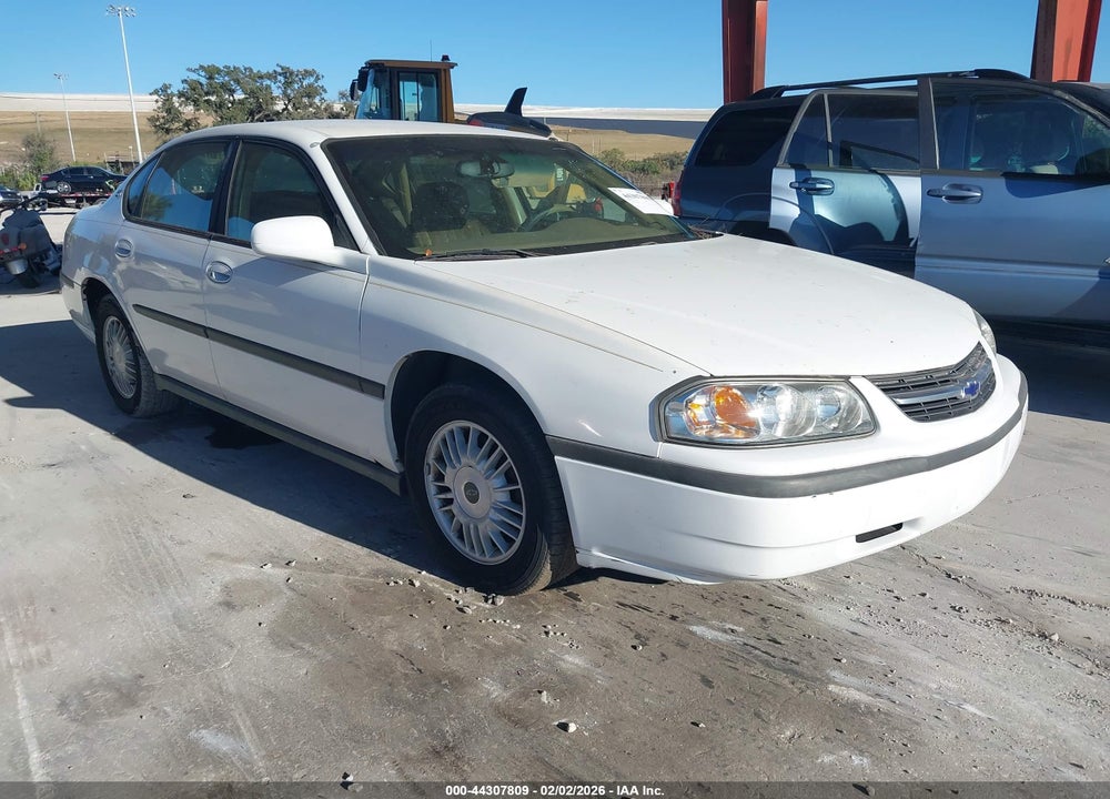 2000 CHEVROLET IMPALA VIN: 2G1WF55K8Y9106495