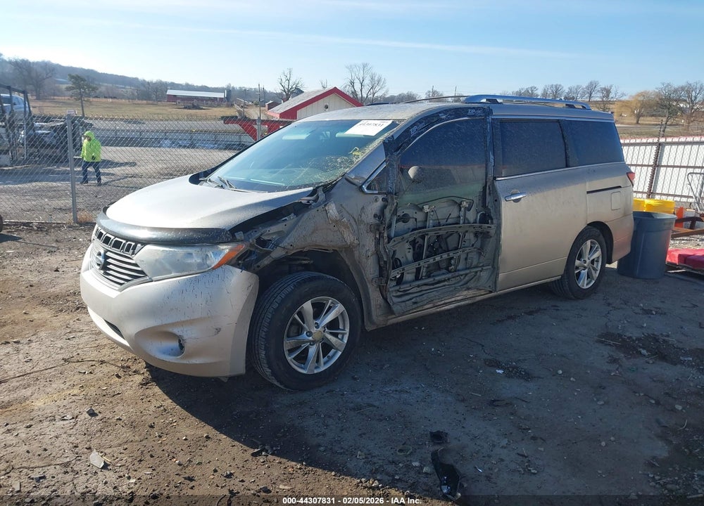 2011 NISSAN QUEST S VIN: JN8AE2KP9B9003560