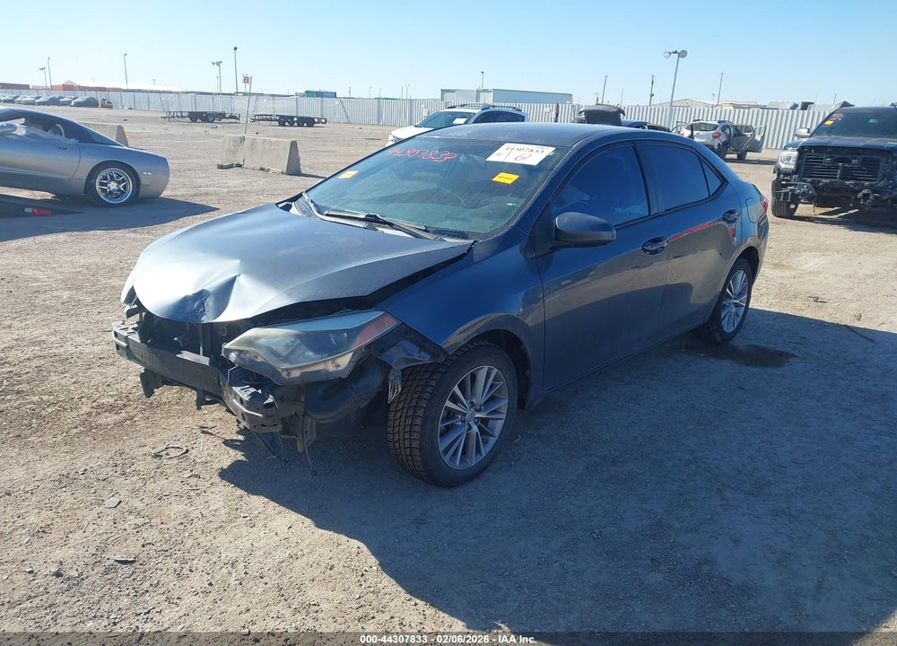 2014 TOYOTA COROLLA LE PLUS VIN: 5YFBURHE7EP161315