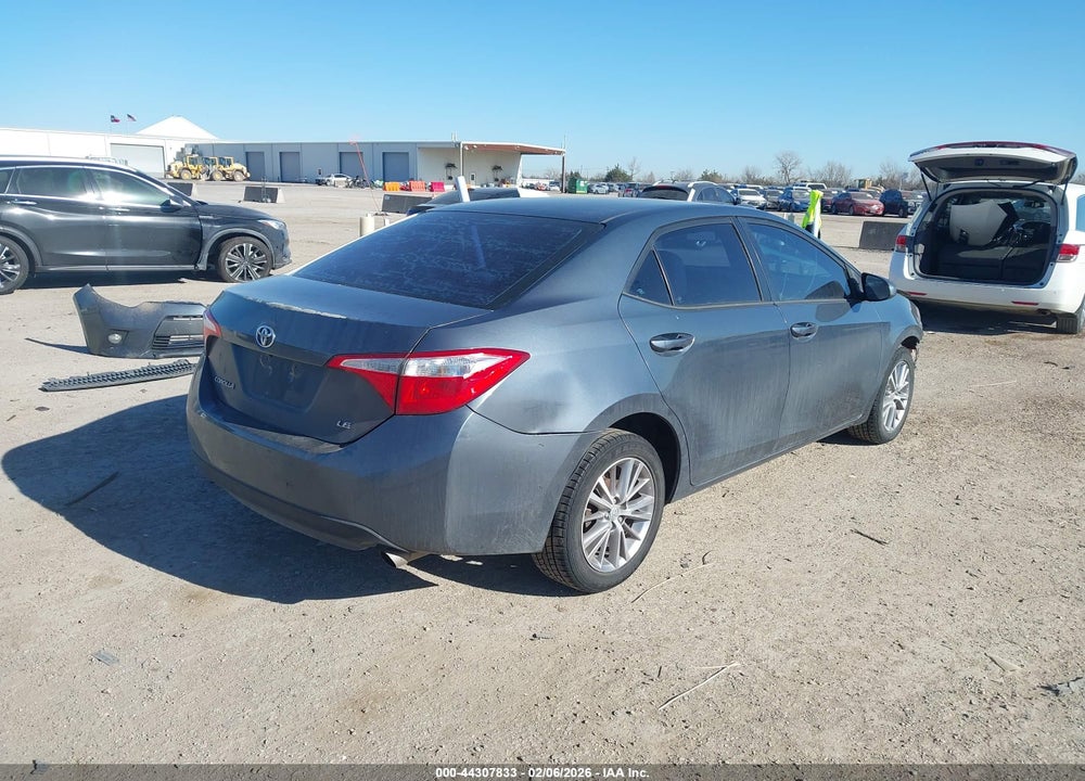 2014 TOYOTA COROLLA LE PLUS VIN: 5YFBURHE7EP161315