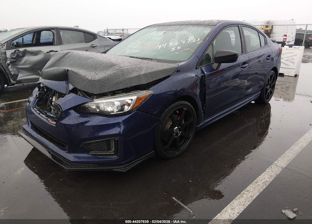 2017 SUBARU IMPREZA 2.0I SPORT VIN: 4S3GKAK63H3603826