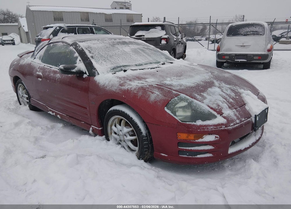 2002 MITSUBISHI ECLIPSE SPYDER GT VIN: 4A3AE85H22E049772
