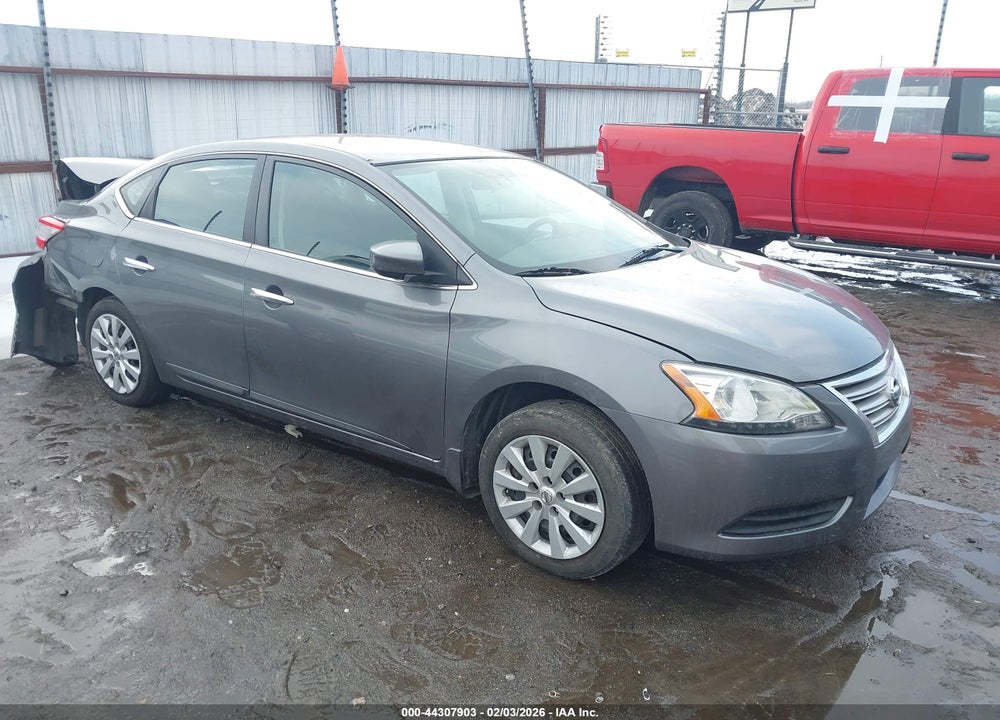 2015 NISSAN SENTRA S VIN: 3N1AB7AP7FY377476