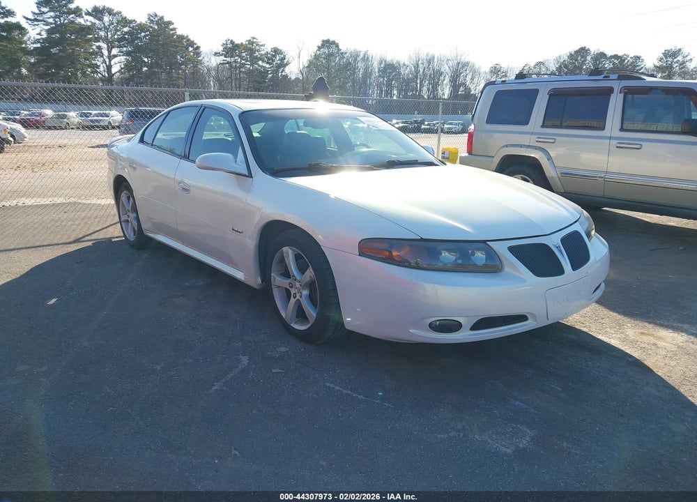 2005 PONTIAC BONNEVILLE GXP VIN: 1G2HZ54Y65U104132