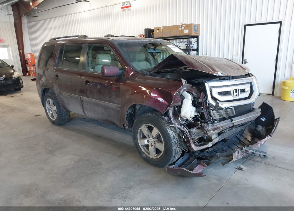 2011 HONDA PILOT EX-L VIN: 5FNYF4H55BB003408