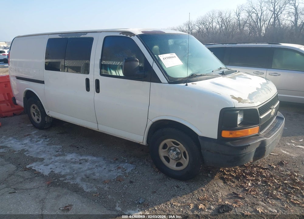 2008 CHEVROLET EXPRESS WORK VAN VIN: 1GCFG15XX81221760