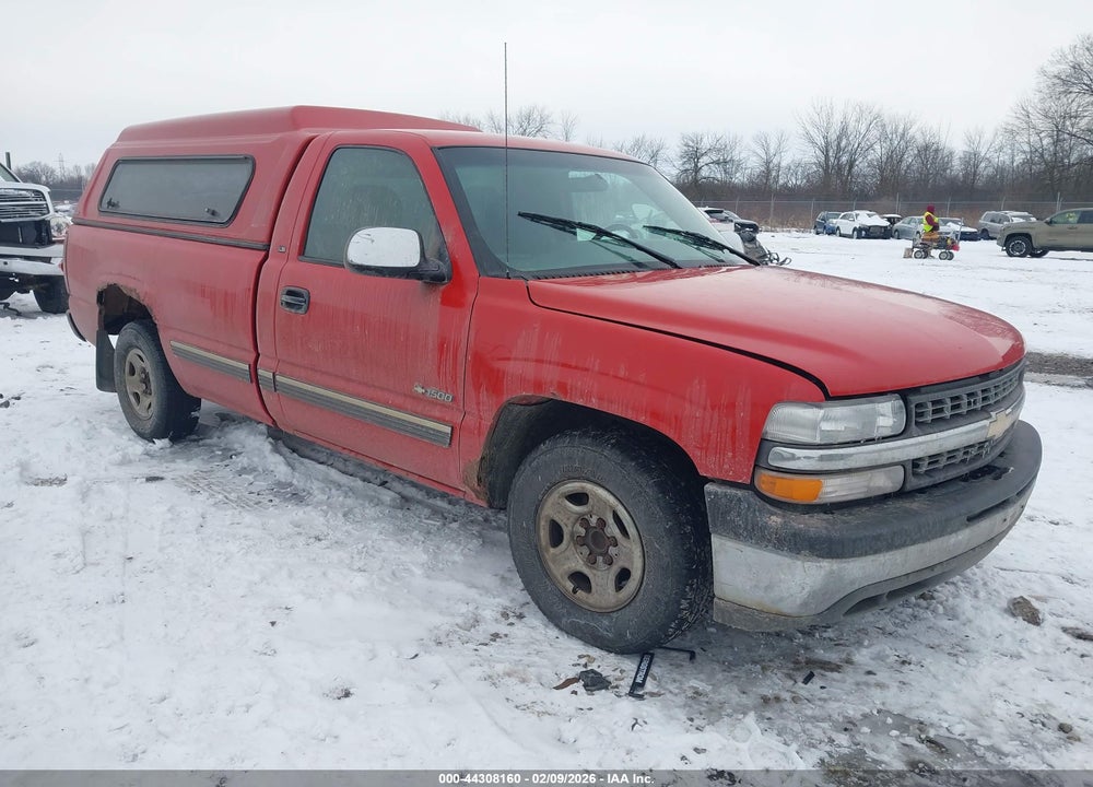 2001 CHEVROLET SILVERADO 1500 LS VIN: 1GCEC14W31Z142227