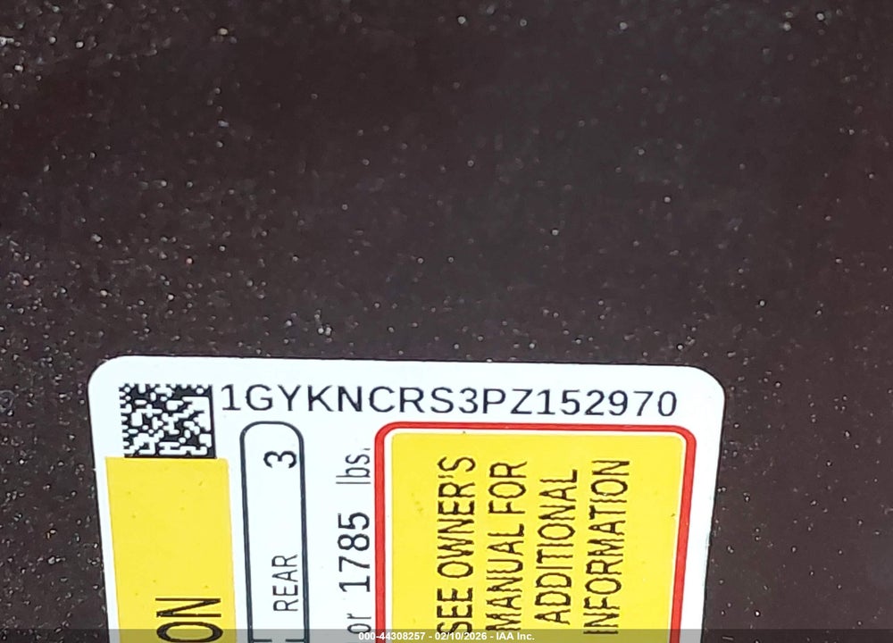 2023 CADILLAC XT5 FWD PREMIUM LUXURY VIN: 1GYKNCRS3PZ152970