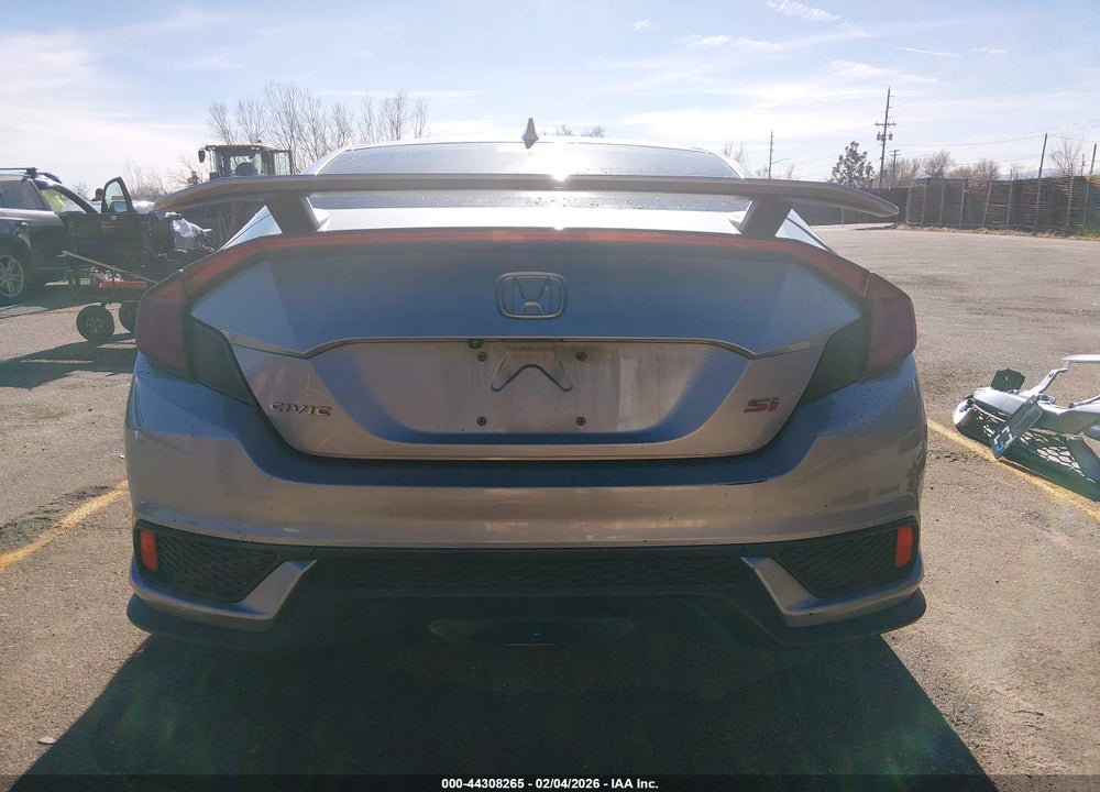 2018 HONDA CIVIC SI VIN: 2HGFC3A57JH750961