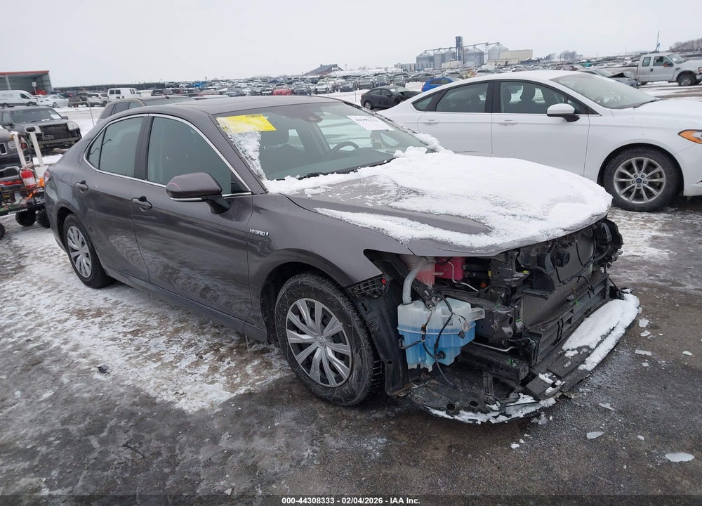 2020 TOYOTA CAMRY LE HYBRID VIN: 4T1E31AK7LU526329