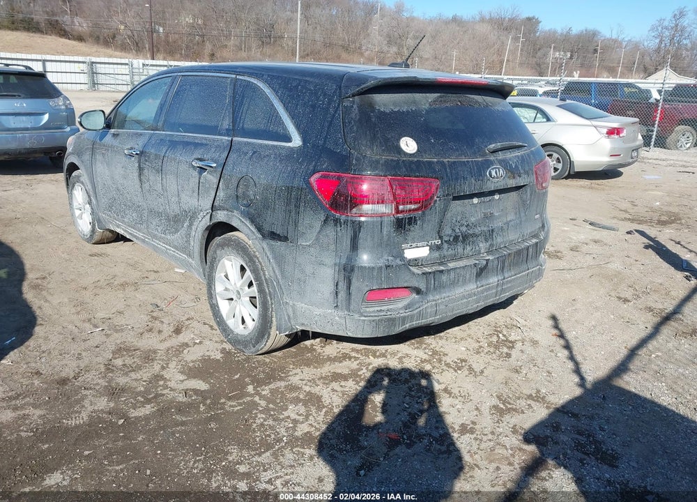 2019 KIA SORENTO 2.4L L VIN: 5XYPG4A3XKG581322