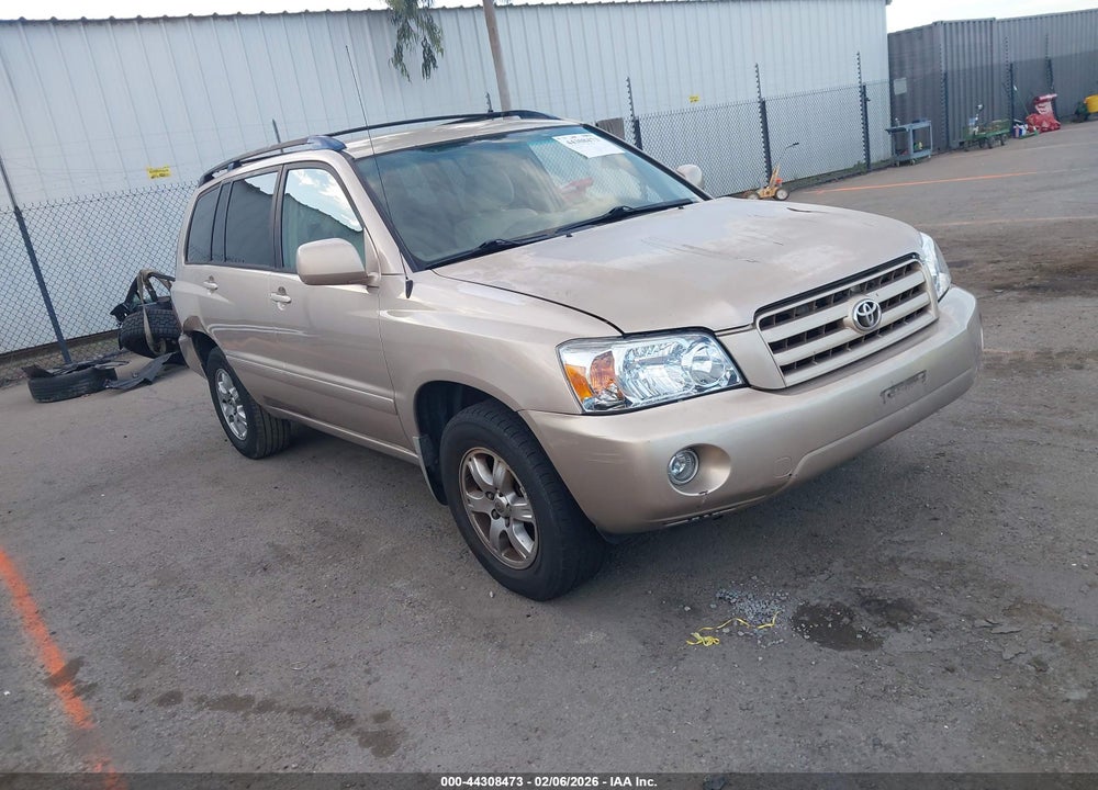 2004 TOYOTA HIGHLANDER V6 VIN: JTEGP21A840023492