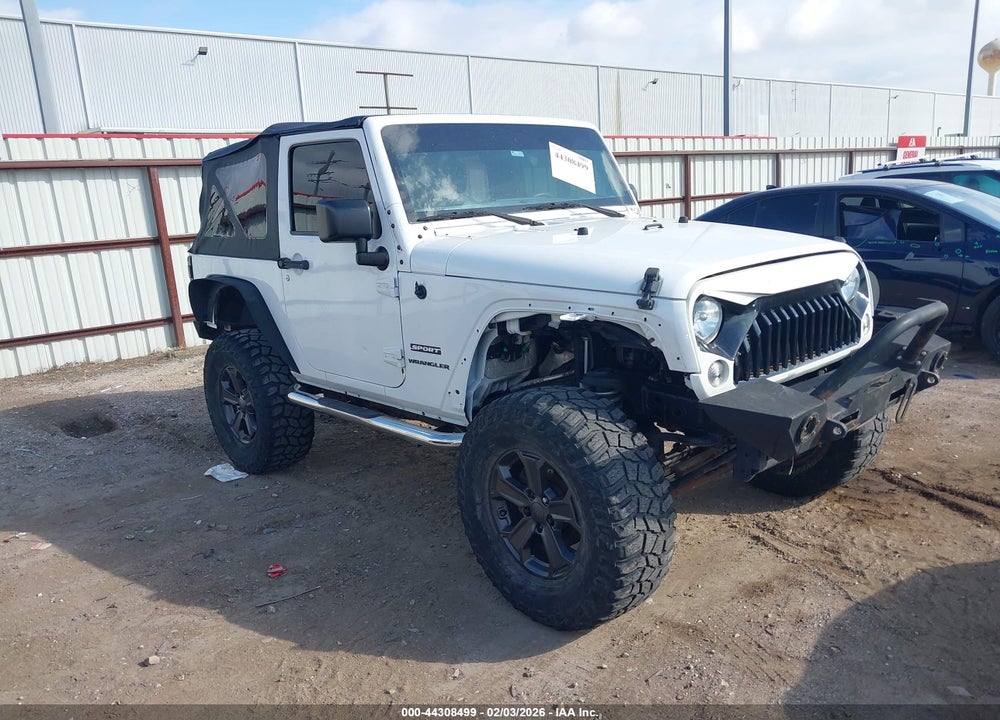 2017 JEEP WRANGLER SPORT 4X4 VIN: 1C4AJWAG8HL595478
