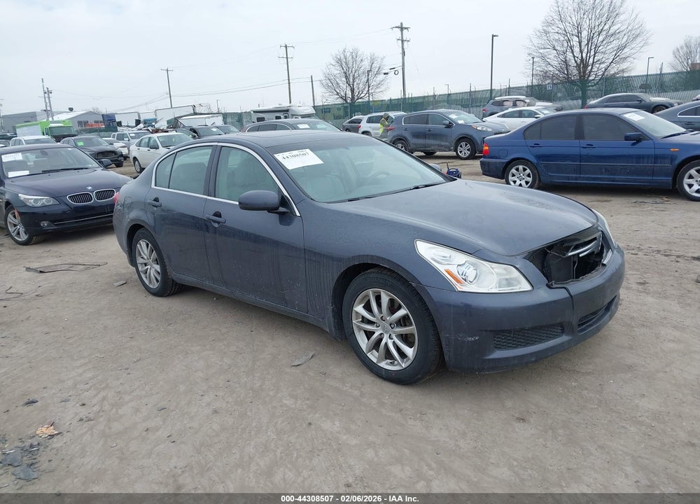 2008 INFINITI G35 JOURNEY VIN: JNKBV61EX8M206677