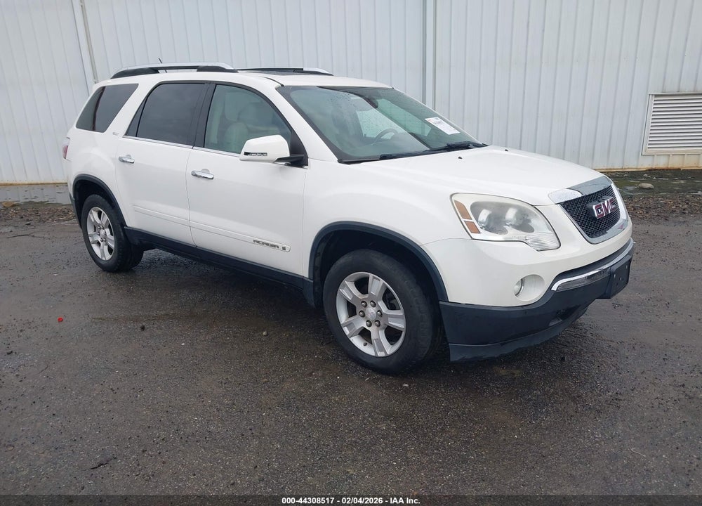 2008 GMC ACADIA SLT-1 VIN: 1GKER237X8J238562