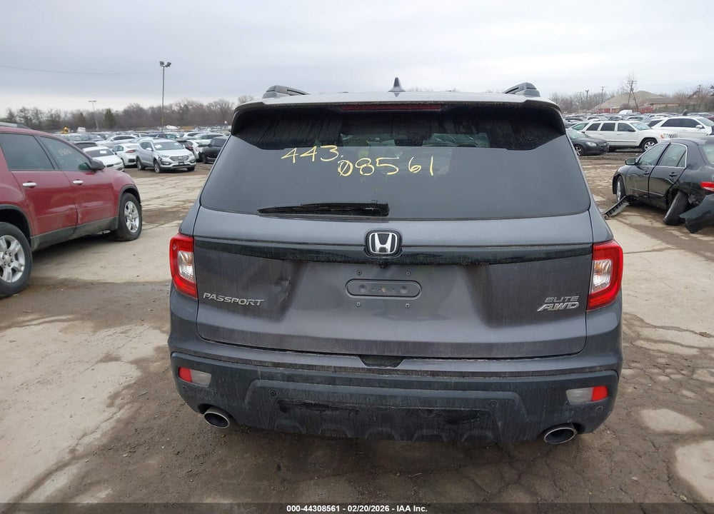 2020 HONDA PASSPORT AWD ELITE VIN: 5FNYF8H07LB001737