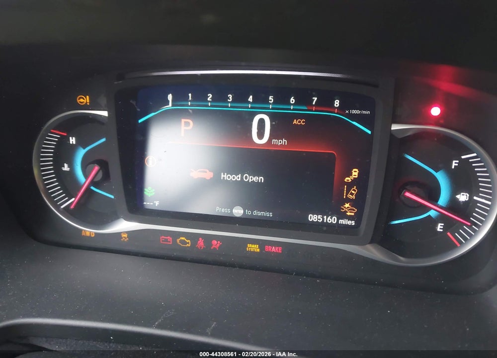 2020 HONDA PASSPORT AWD ELITE VIN: 5FNYF8H07LB001737