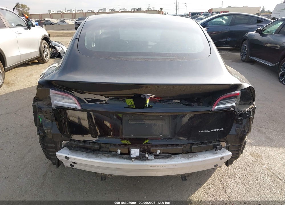 2021 TESLA MODEL 3 LONG RANGE DUAL MOTOR ALL-WHEEL DRIVE VIN: 5YJ3E1EB1MF085548
