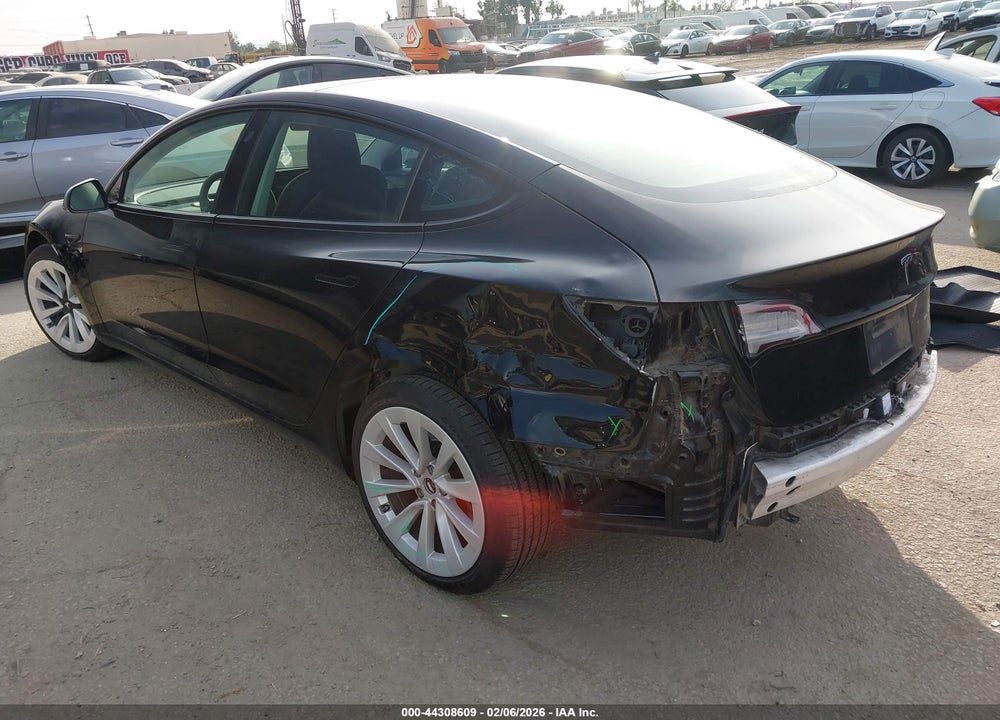 2021 TESLA MODEL 3 LONG RANGE DUAL MOTOR ALL-WHEEL DRIVE VIN: 5YJ3E1EB1MF085548