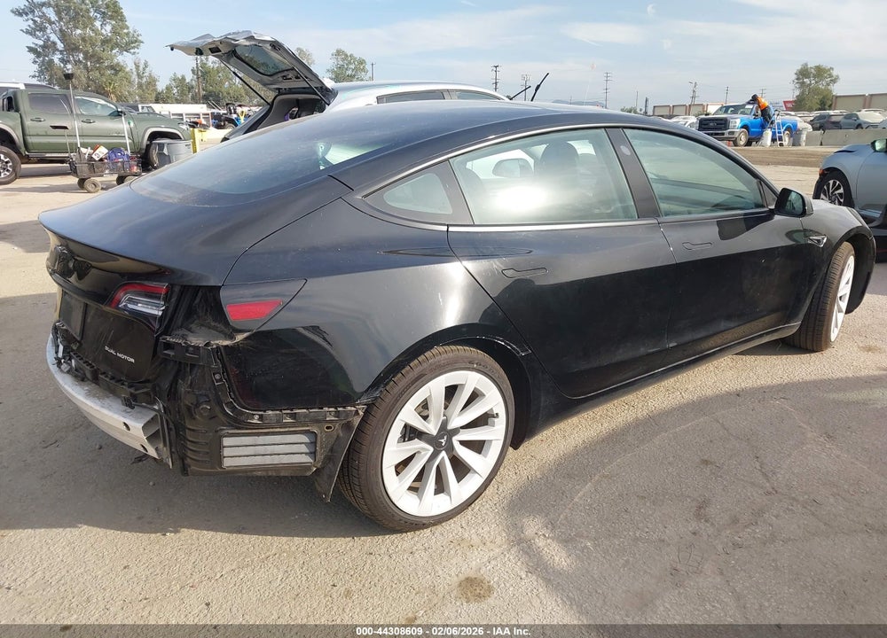 2021 TESLA MODEL 3 LONG RANGE DUAL MOTOR ALL-WHEEL DRIVE VIN: 5YJ3E1EB1MF085548