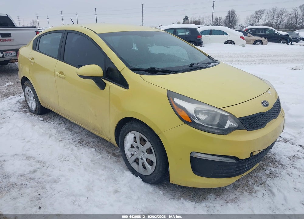2016 KIA RIO LX VIN: KNADM4A37G6687648