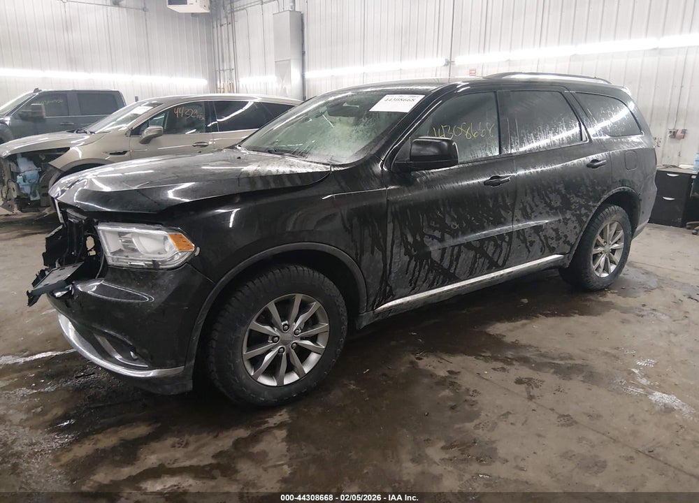 2017 DODGE DURANGO SXT AWD VIN: 1C4RDJAG8HC855908