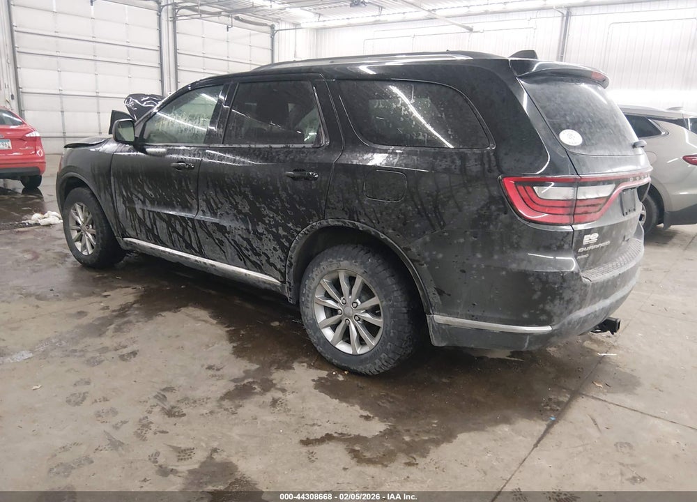 2017 DODGE DURANGO SXT AWD VIN: 1C4RDJAG8HC855908