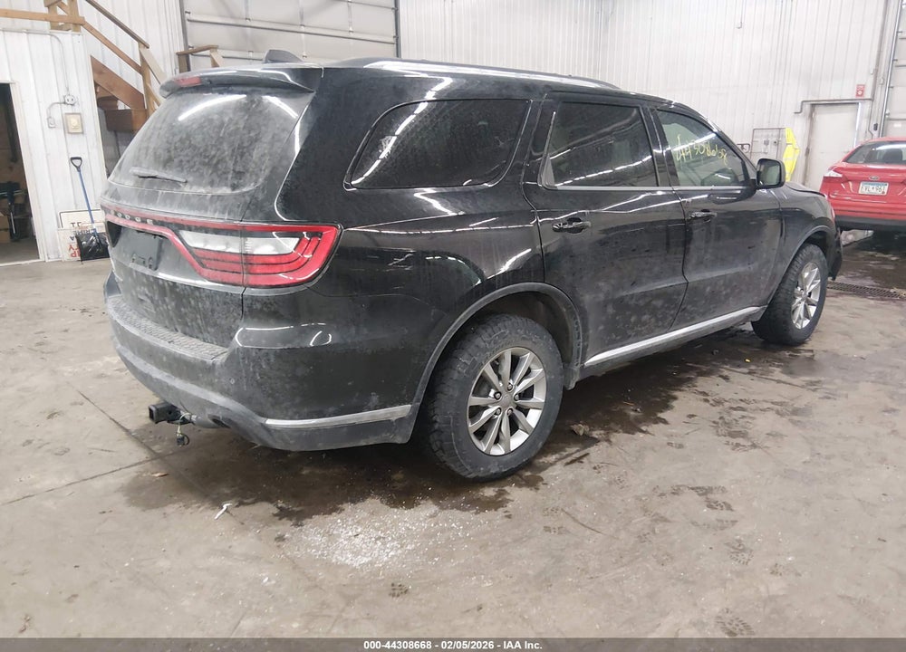 2017 DODGE DURANGO SXT AWD VIN: 1C4RDJAG8HC855908
