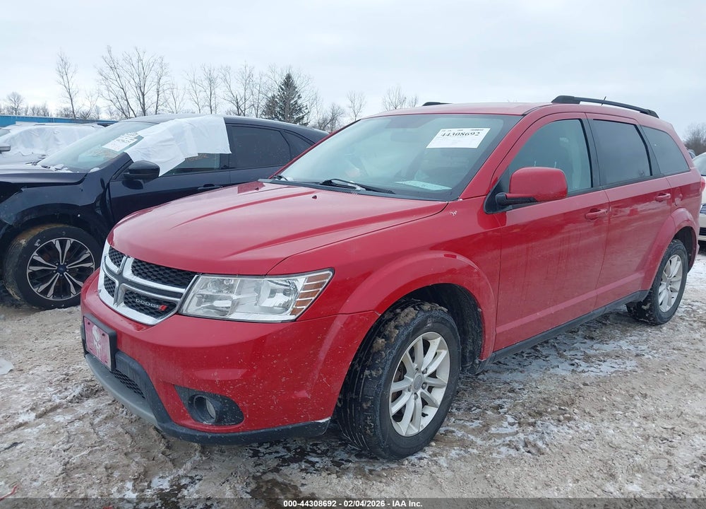 2016 DODGE JOURNEY SXT VIN: 3C4PDCBB2GT174779