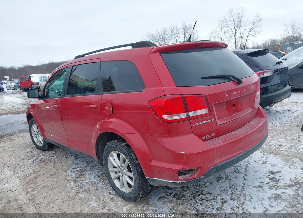 2016 DODGE JOURNEY SXT VIN: 3C4PDCBB2GT174779