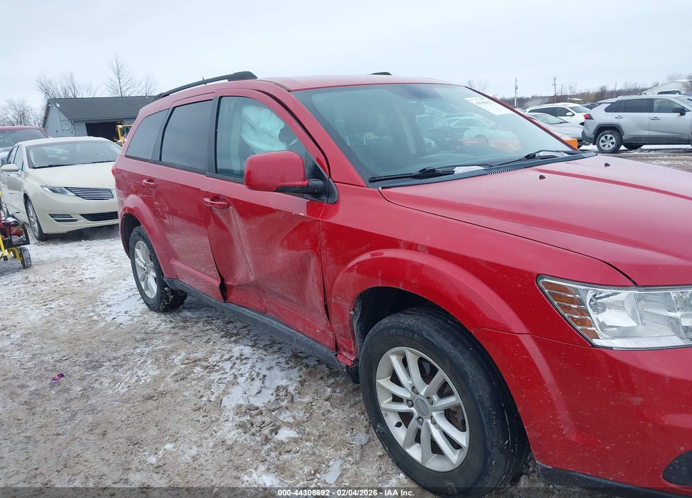 2016 DODGE JOURNEY SXT VIN: 3C4PDCBB2GT174779