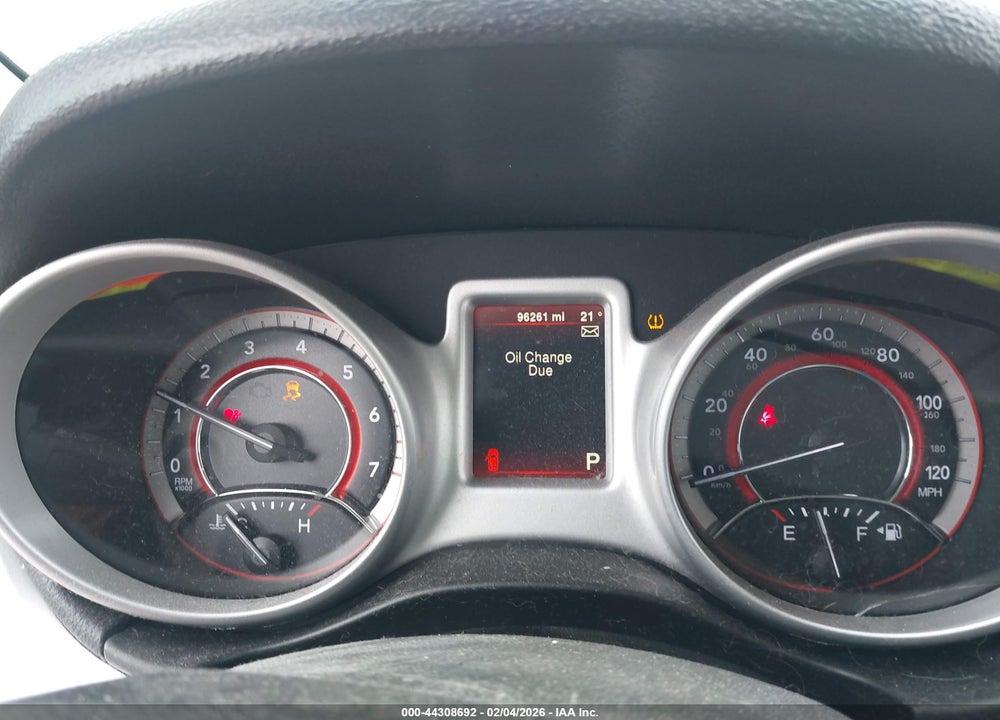 2016 DODGE JOURNEY SXT VIN: 3C4PDCBB2GT174779