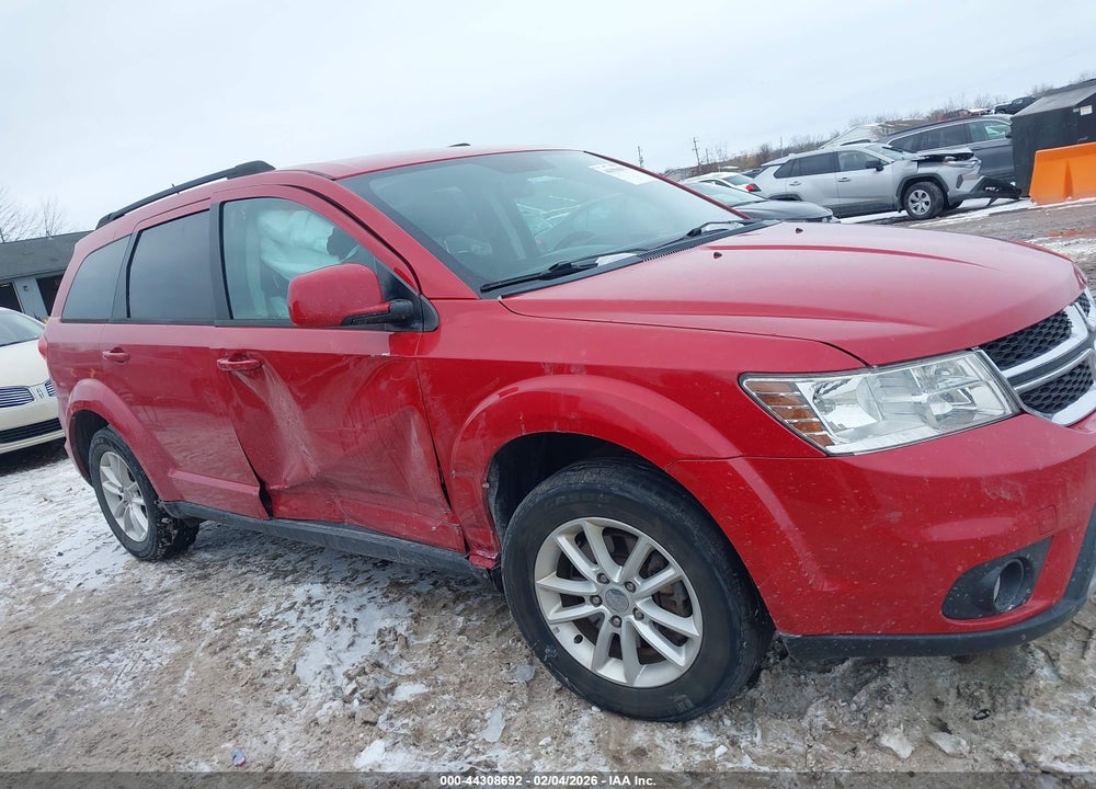 2016 DODGE JOURNEY SXT VIN: 3C4PDCBB2GT174779