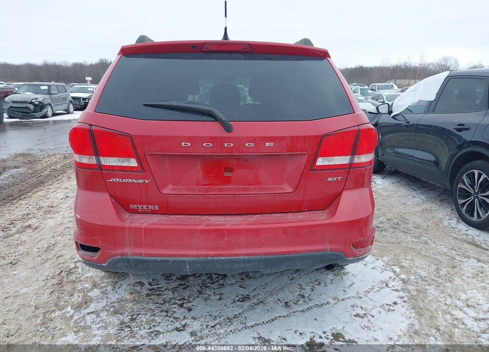 2016 DODGE JOURNEY SXT VIN: 3C4PDCBB2GT174779