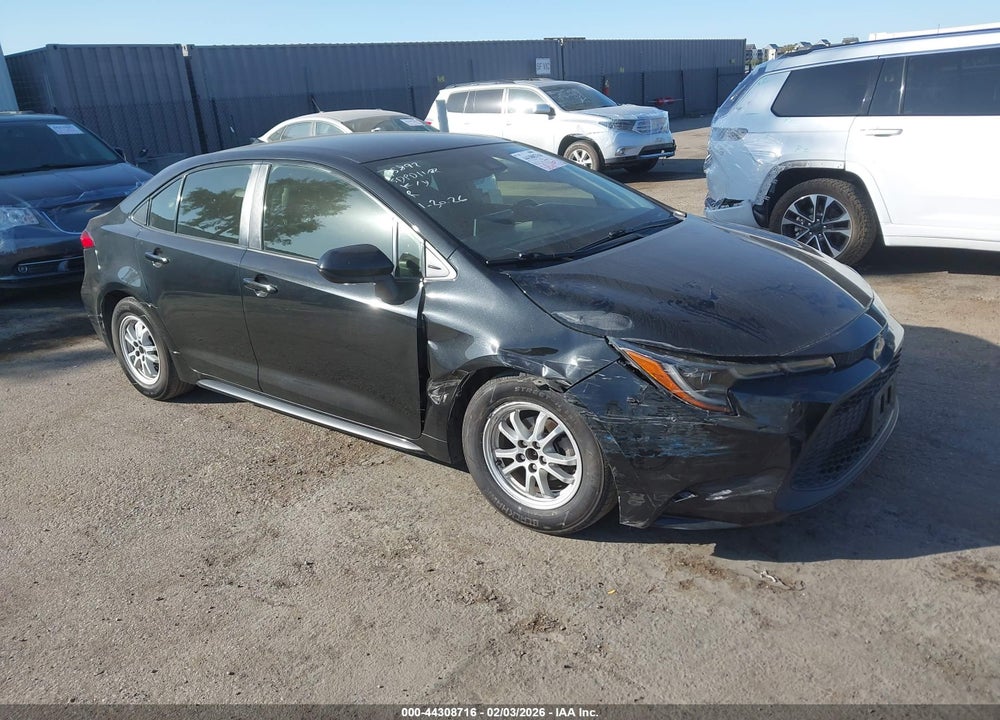 2022 TOYOTA COROLLA HYBRID LE VIN: JTDEAMDEXNJ045514