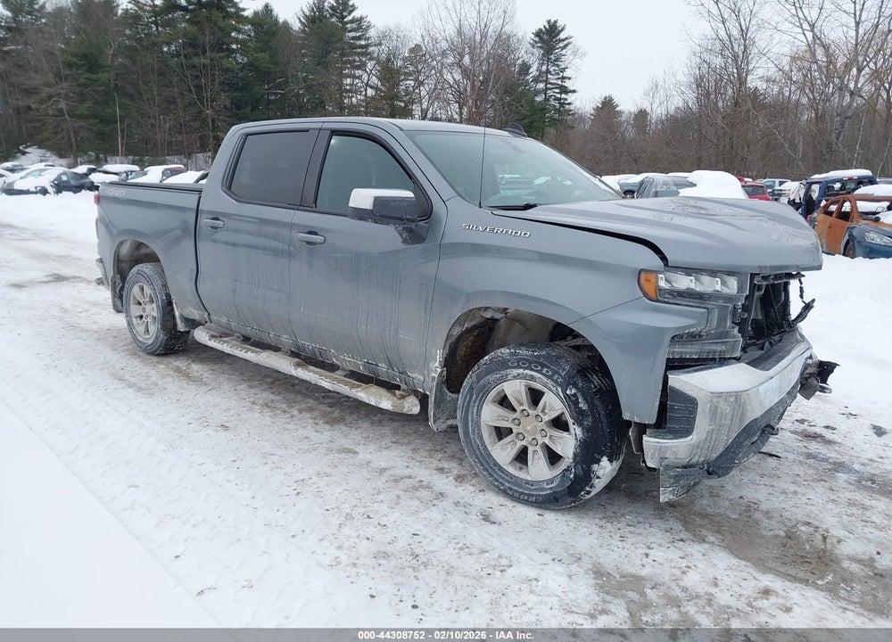 2021 CHEVROLET SILVERADO 1500 4WD  SHORT BED LT VIN: 1GCUYDED3MZ112953