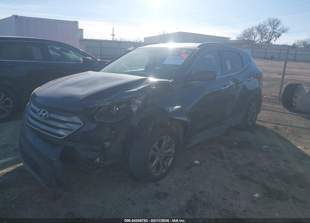 2016 HYUNDAI SANTA FE S VIN: 5XYZU3LB9GG320416