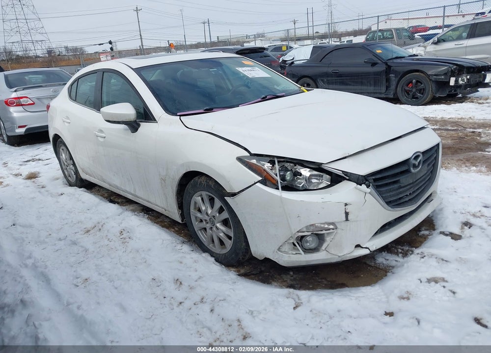 2016 MAZDA 3 I GRAND TOURING VIN: 3MZBM1X75GM254880