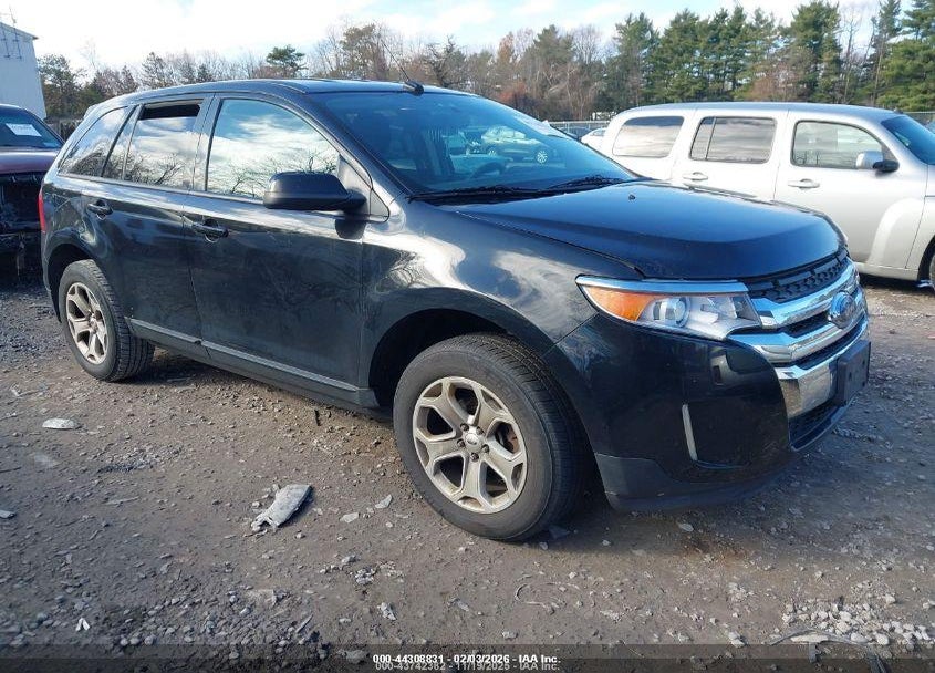 2014 FORD EDGE SEL VIN: 2FMDK4JC2EBA98302