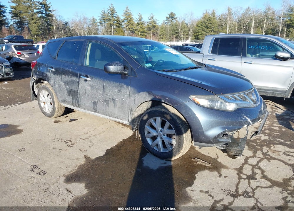2013 NISSAN MURANO S VIN: JN8AZ1MW5DW318007