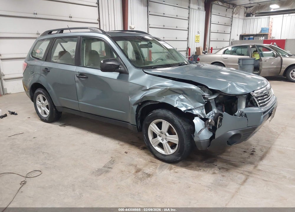 2010 SUBARU FORESTER 2.5X VIN: JF2SH6BC3AH908667