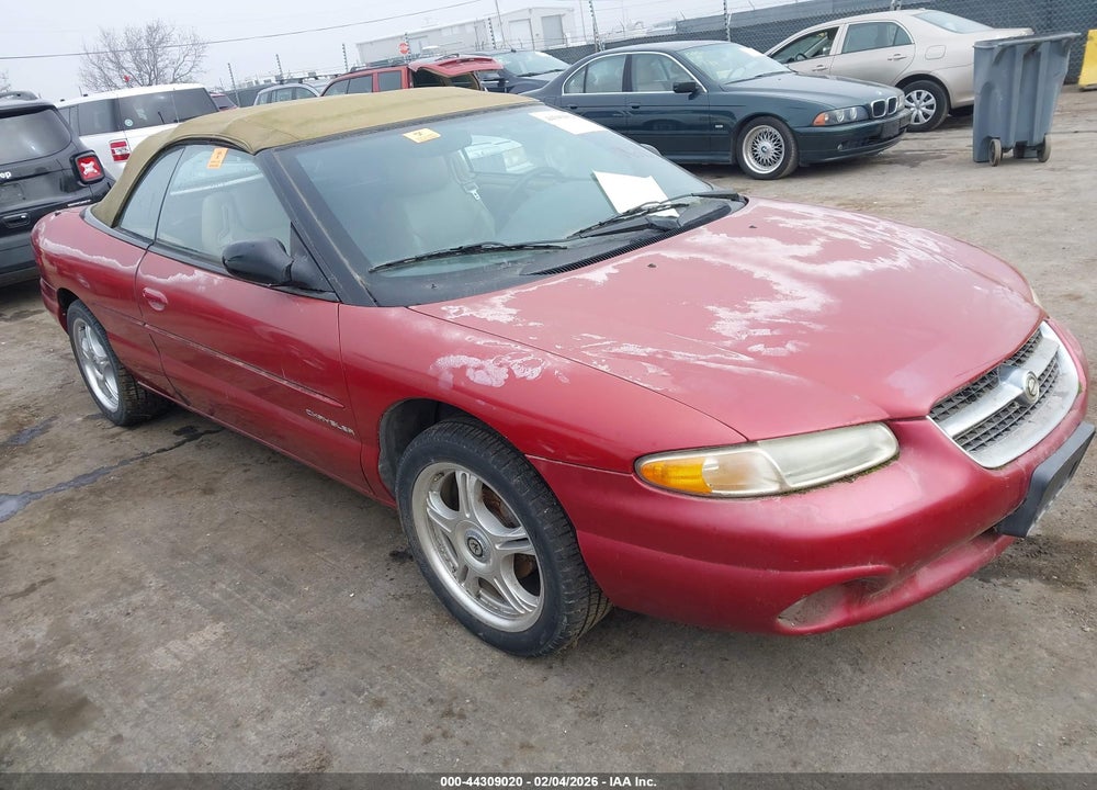 1997 CHRYSLER SEBRING JXI VIN: 3C3EL55H6VT629608