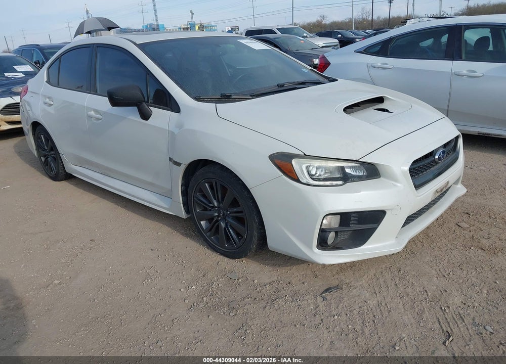 2015 SUBARU WRX LIMITED VIN: JF1VA1G68F9829928
